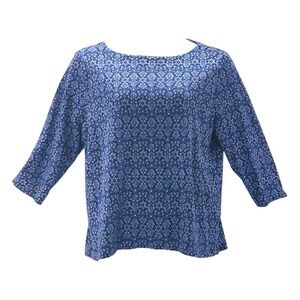 Croft & Barrow Top Blue XXL